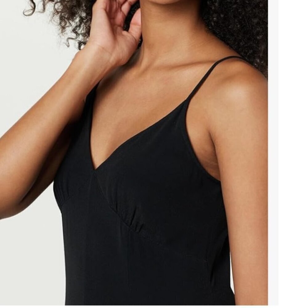 The Drop Women's Isa V-Neck Maxi Dress, Black/XXL - Picture 5 of 10